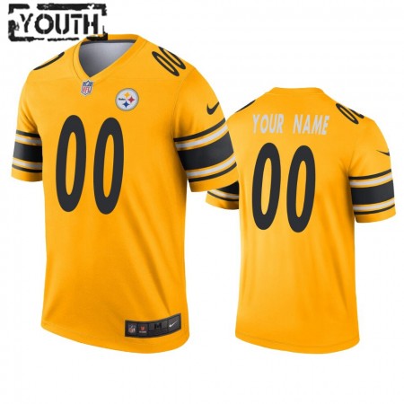 Maillot Pittsburgh Steelers Custom Gold Inverted Legend - Enfant Maillot Pittsburgh Steelers Custom Gold Inverted Legend - Enfant